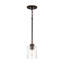 Luminaire suspendu cylindrique à 1 lumière Babson-25987290