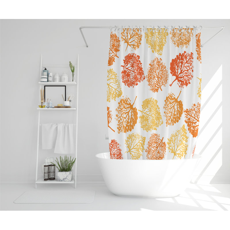 Woodley Polyester Shower Curtain Set