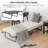 Oscar Metal Folding Bed With Memory Foam Mattress And Dust-Proof Bag