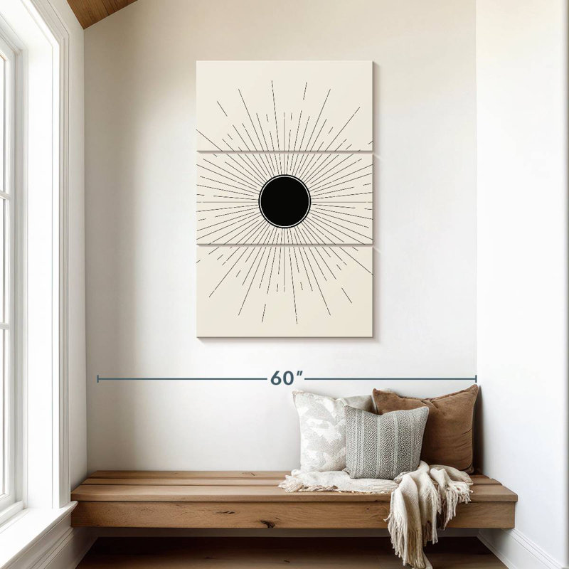 Adella Boho Sun I, 45" H x 28" W