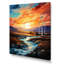 Wind Turbines Sunrise Valley I sur toile-97039465-97039466