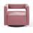 Booth Performance Velvet Swivel Armchair-247504645