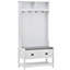 Arbre d'entrée Clister 33,63 po de large avec banc et rangement pour chaussures-998082285