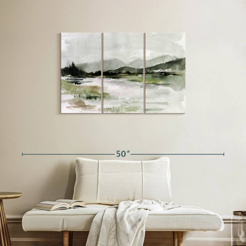 Alvord Lake Mist I, H 24 po x l 38 po