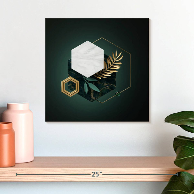Avery Hexagons Fancy, H 16 po x l 16 po