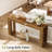 63" Farmhouse Wooden Console Table For Entryway, Hallway, Sofa