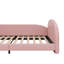 Lit simple recouvert d'un motif de lapin, thème de princesse-351632834