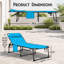 Méridienne pliante 2 pièces, chaises longues Outddor-211182402