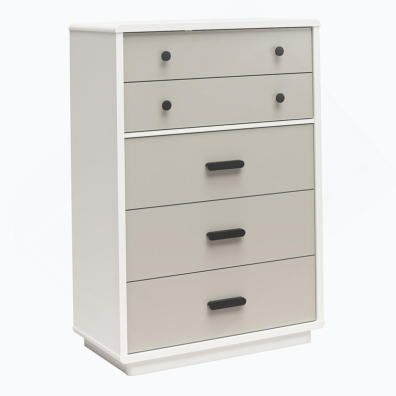 Commode 5 tiroirs pour chambre à coucher