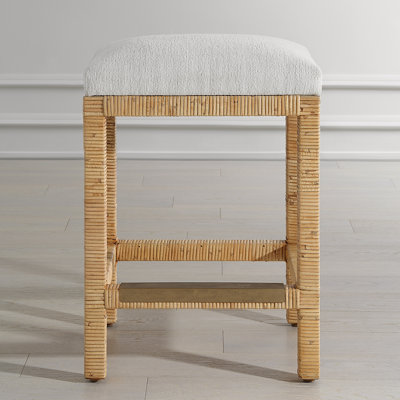 Camishia Rattan Counter Stool