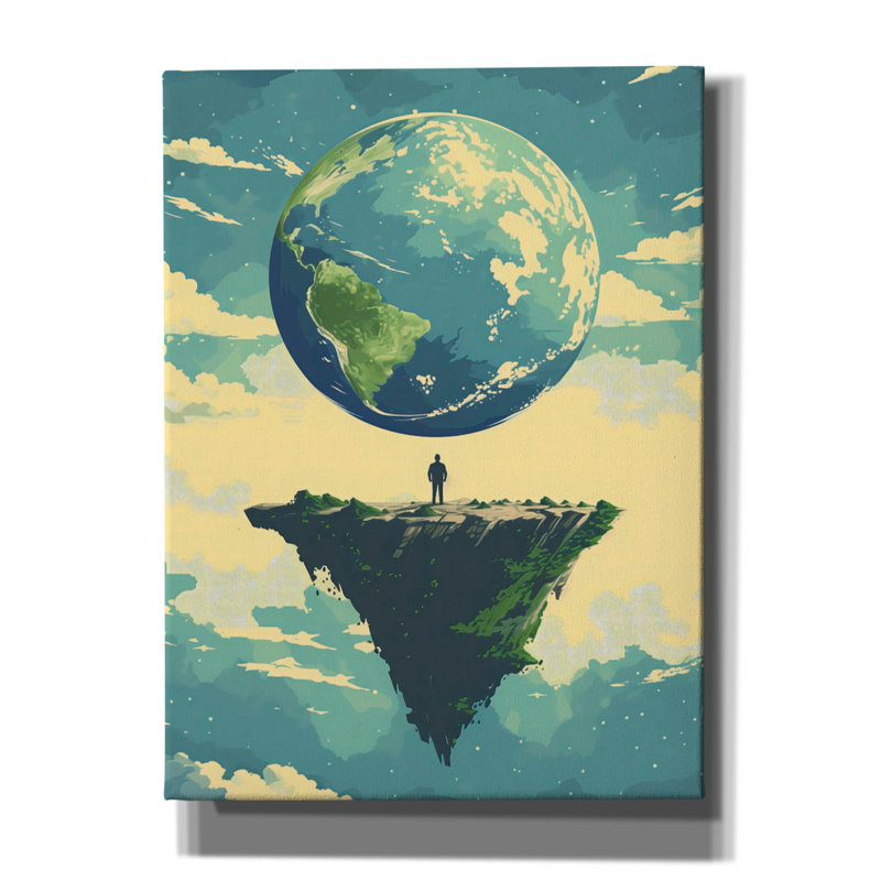 Toile épique «Solitude» par Andreas Magnusson, 40 po x 54 po