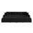 Brunella Corduroy Sleeper Sectional Upholstered Sofa Bed With Storage Space-633114880