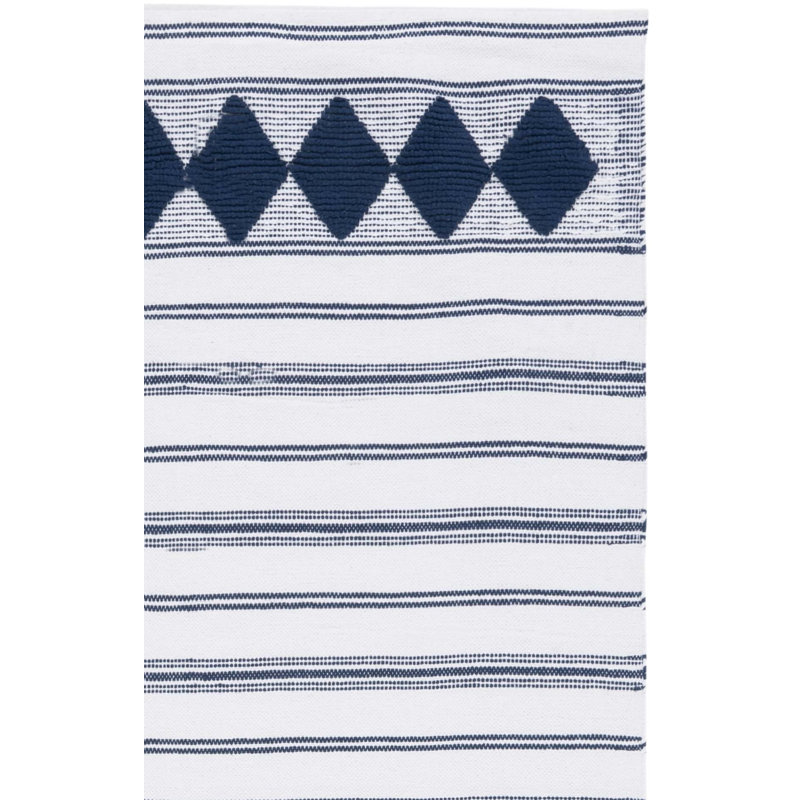 Tapis en coton tissé à plat Breckenridge, Rectangle 8 pi x 10 pi