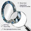 Fantasy Marble Pattern - Large Oval Wall Mirror On Metal-1688444265