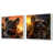 Cadre flottant blanc