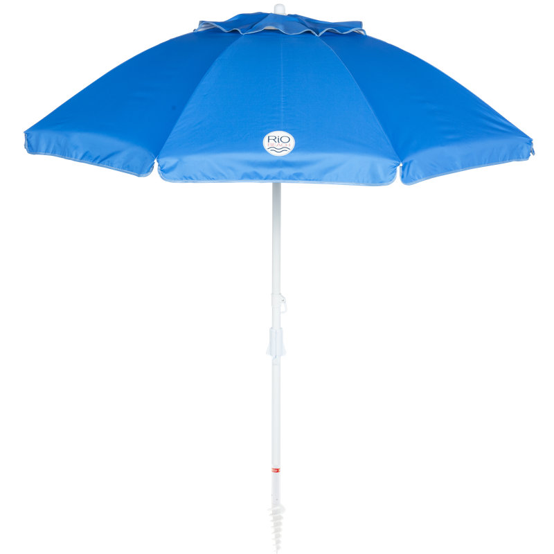 Parasol 6 'avec ancre sable