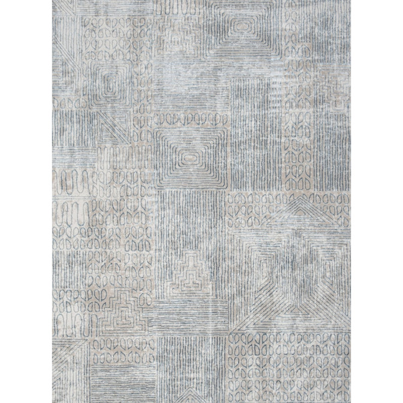 Soft And Fluffy 2 Ft. 7 In. X 3 Blue Area Rug For Home Decor, Runner 2'6" x 7'5"