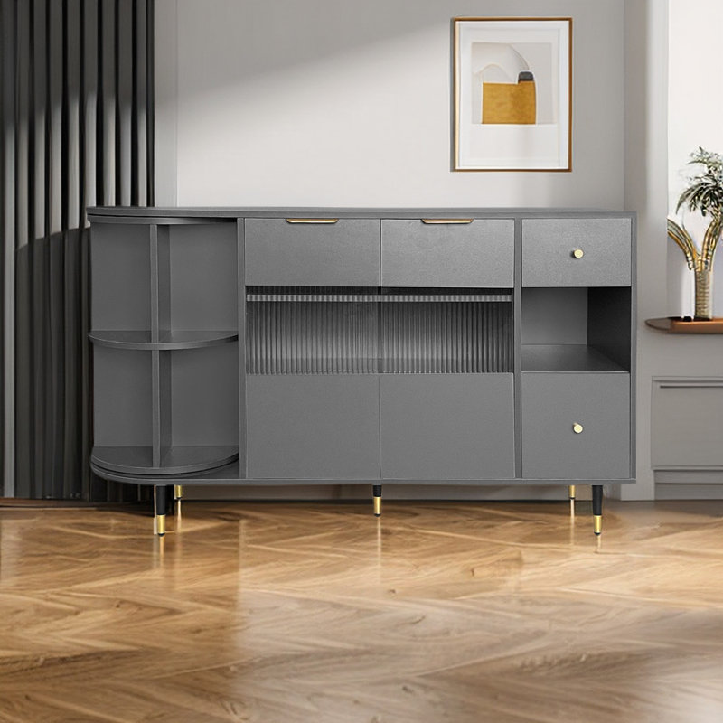 Buffet de 51,1 po Armillda, Gris