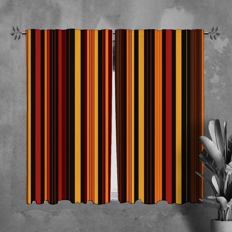 Paire de rideaux obscurcissant en polyester, L 20 po x L 61 po
