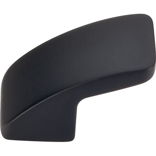 Thumb 1 1/4" Length Novelty Knob, Black