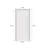 Front Exterior Prehung Steel Door Deux 6501 Anthracite Stainless Inserts Single Modern Painted W36" x H80" Inswing-95265377