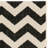 Arneshia Cotton Black/Beige Area Indoor/Outdoor Area Rug-20794143