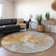Machine Washable Indoor/Outdoor Claudian ACN1632 Rust Rug