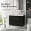 Meuble-lavabo mural suspendu de 30 pouces-900115860