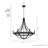 Hunter Perch Point 6 Light Chandelier Ceiling Light Fixture-78567076