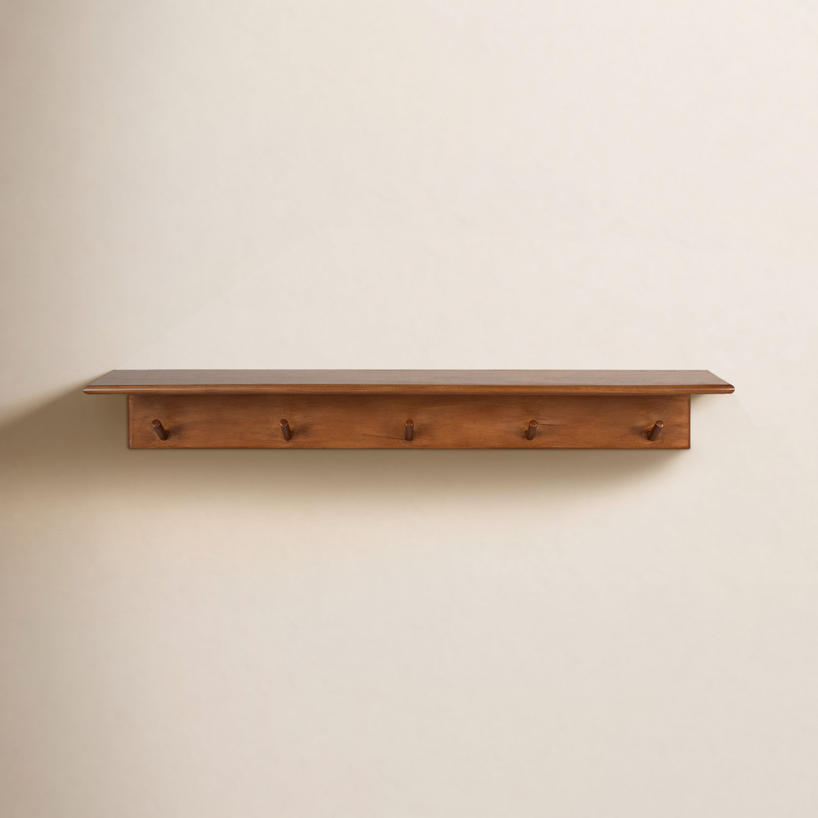 Shea 36" Floating Shelf, Walnut Brown