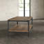 Feickert Two-Tone Coffee Table with Lower Storage Shelf-33392093