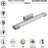 1-Light Dimmable Vanity Light