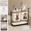 Wall-mounted, Drill-free Double-tub Cutlery Holder: Kitchen Countertop Cutlery Drain And Storage Rack-129482448