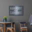 «Barefoot and Carefree» par Lettered & Lined, art mural en métal-967747995