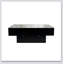 Table basse extensible avec plateau coulissant et rangement dissimulé, parfaite pour les salons modernes et pour recevoir des invités.