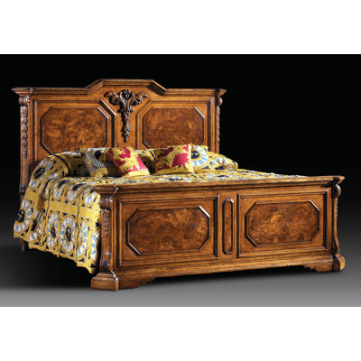 Solid Wood Standard Bed