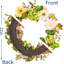 Couronne de printemps 22 po, couronne de pivoines avec 2 faisceaux d'intérieur et d'extérieur-2021484136