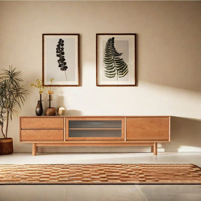 Meuble télé minimaliste de style américain