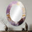 Miroir mural mauve et mauve-1095206902