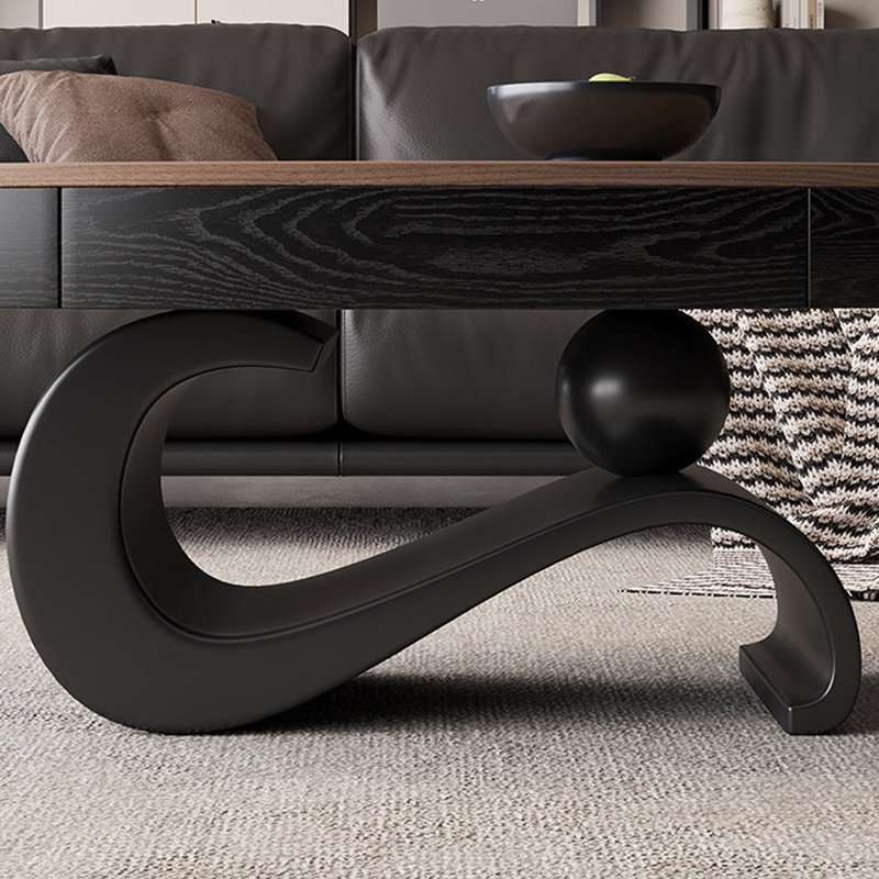 Light luxury creative storage coffee table