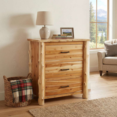 Fireside Lodge Headwaters Three Drawer Chest - Coffee - Premium Line
