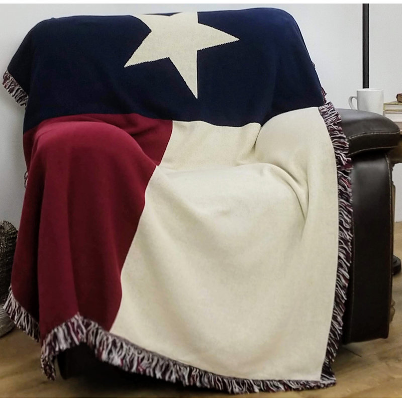 Jeté en coton Pure Country Weavers, Texas