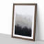 Mountain Behind the Forest Layers in Abstract - Picture Frame Painting Print-55726423-55726422
