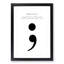 Semicolon - Picture Frame Typography-62807321-62807322