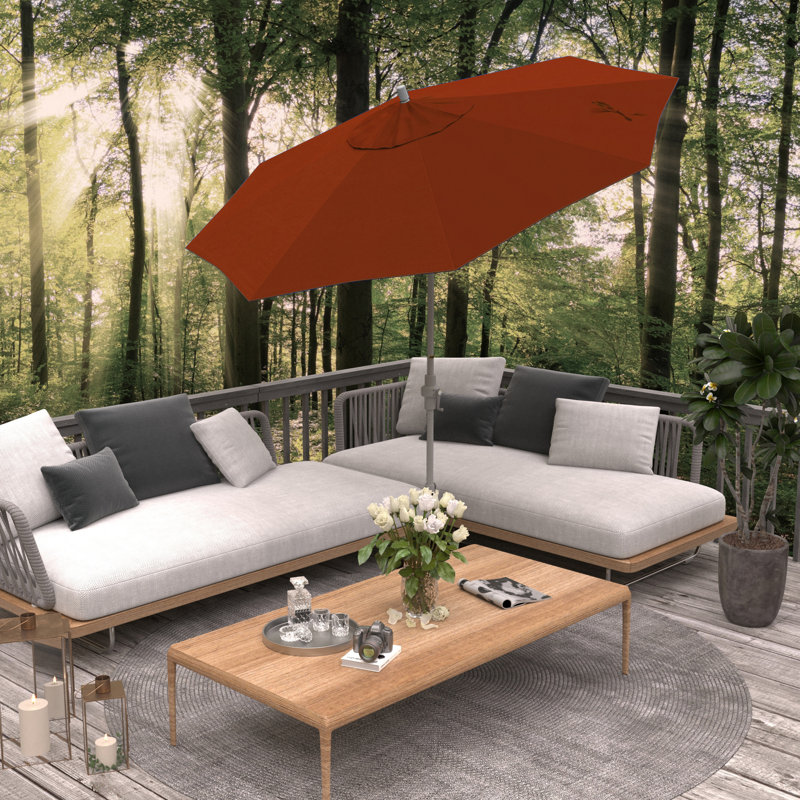 108'' Market Sunbrella® Umbrella, Canvas Henna Sunbrella® Canvas