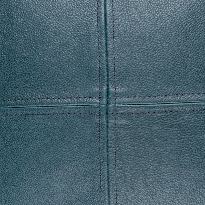 Coussin Declan, Deep Teal, Rembourrage du duvet, 20 po x 20 po