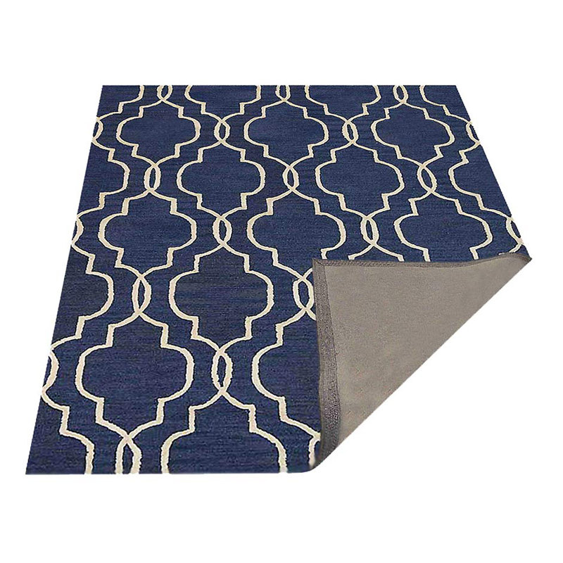 Tapis rectangulaires en laine touffetés à la main Ischua, Rectangulaire 8 pi x 10 pi