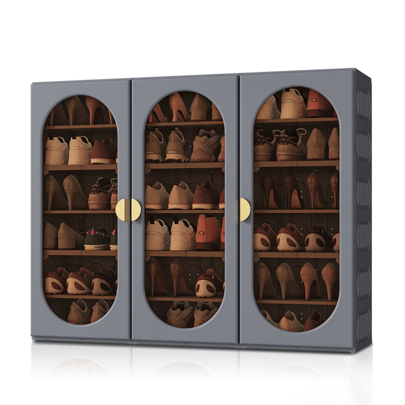 Sreyas Shoe Storage Organizer with Clear Door,36 pairs