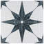Cassis Stella 10" x 10" Porcelain Patterned Wall & Floor Tile-340212008