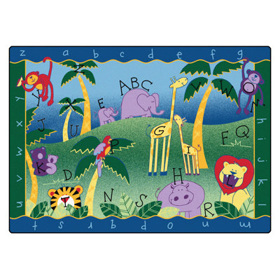 Rectangle Machine Tufted Nylon Rug